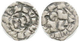 Cilician Armenia, Levon V (1373-1375). AR Obol
0.7 g. 16,3 mm
