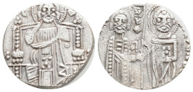 Medieval
taly, Venice, Bartolomeo Gradenigo, Doge (1339-1342 AD) AR Grosso (18 mm, 1.5 g)
Obv: BA · GRADOMICO · · S · M · VENETI, DVX, doge standing...
