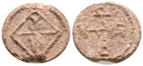 Byzantine Lead Seal, 11,5 g. 22,2 mm.