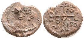 Byzantine Lead Seal, 11,8 g. 23,6 mm.