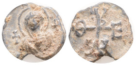 Byzantine Lead Seal, 4,5 g. 19,7 mm.
