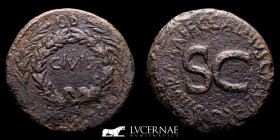 Augustus - Gallius Lupercus Bronze Sestertius 21,61 g. 37 mm. Rome 16 BC Good very fine (MBC+)