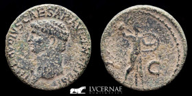 Claudius I (41-54 A.D.) Bronze As 10.81 g.,26  mm. Rome 41-50 A.D. Good fine
