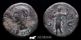 Claudius I Bronze As 11,35 g. 27 mm. Rome 41-50 A.D. gVF