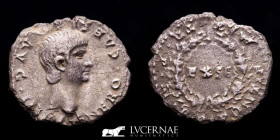 Nero (54-68) Silver Denarius 3.40 g. 18 mm. Rome 56-57 A.D. Good fine (MBC)