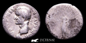 Galba Silver Denarius 3.07 g., 18 mm. Gallia (Narbo?) 69 A.D. gVF/VF