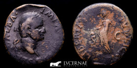 Galba Æ Bronze As 9.84 g., 28 mm. Rome 68 a.D. Good very fine