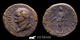 Vespasian bronze Sestertius 25,57 g. 34 mm. Rome 71 A.D. GVF