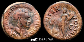 Vespasian Bronze As 11.33 g. 28 mm. Tarraco 69 A.D. gVF