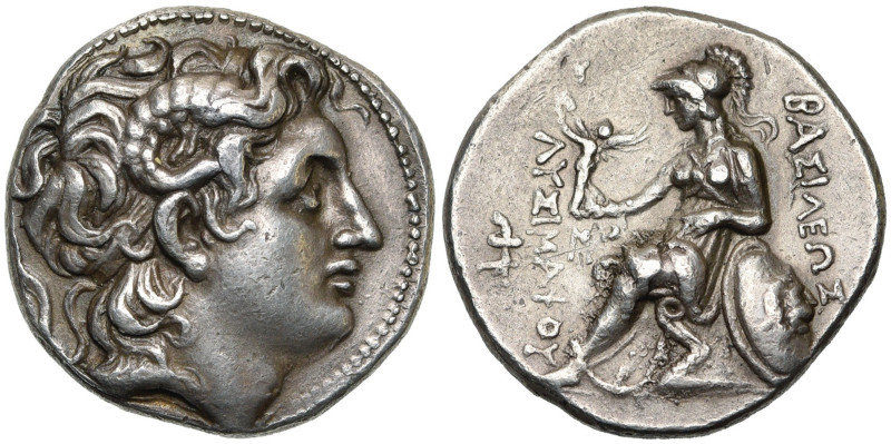 ROYAUME DE THRACE, Lysimaque (306-281), AR tétradrachme, 297-282 av. J.-C., Magn...