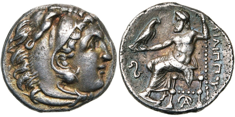 ROYAUME DE MACEDOINE, Philippe III Arrhidée (323-316), AR drachme, 323-317 av. J...