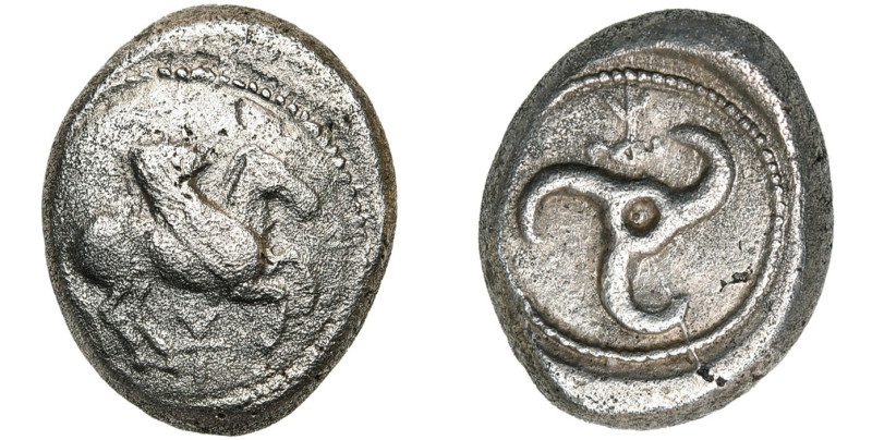 DYNASTES DE LYCIE, dynaste incertain, AR statère, 460-440 av. J.-C. D/ Pégase à ...