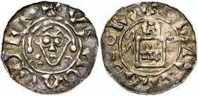 NEDERLAND, FRIESLAND, Godfried met de Baard (†1069), hertog van Neder-Lotharingen, AR denarius, ca. 1060, Mere Civitas (Merum, Fivelgo). Vz/ + VSΛOΛWE...