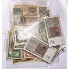 BELGIQUE, lot de 52 billets de 1 franc à 1000 francs, émissions de 1914 à 1950.

Beau à Superbe