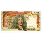FRANCE, 500 nouveaux francs, 2.1.1964. Molière. Pick 145a. Rare. Froissé. Trous d'épingle.

Superbe