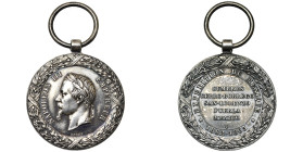 FRANCE, médaille commémorative de l’expédition du Mexique en 1862-1863, modèle officiel signé Barre. Sans ruban.