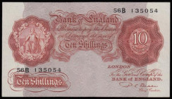 Ten Shillings Beale B265 issued 1950 last series 56B 135054, Pick368b, AU
Estimate: GBP 30 - 50