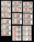 Ten Pounds a collection Page Nightingale to Cleland Polymer (26) a high grade group a wide variety of prefixes some consecutive
Estimate: GBP 300 - 4...