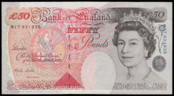 Fifty Pounds Lowther 1999 Houblon B385. M17 921935 AU-UNC.
Estimate: GBP 60 - 100