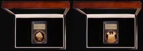 Gibraltar Quintuple Sovereign 2020 'Never Was So Much Owed By So Many To So Few' Gold Proof nFDC with some light toning, in the London Mint Office box...