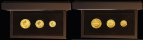 Tristan da Cunha Sovereign to Quarter Sovereign 2020 80th Anniversary of Dunkirk a 3-coin set in gold comprising Sovereign 2020 Reverse: Paddle Steame...