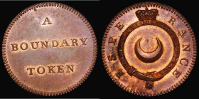 Boundary Token undated, Northumberland - Hareshaw Common "Espe rance" 31.1mm W.2701 A/UNC and lustrous 
Estimate: GBP 10 - 30