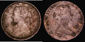 Mint Error - Mis-Strike Halfpenny Victoria Bun Head Obverse brockage About Fine for wear, the surfaces with some corrosion
Estimate: GBP 20 - 50