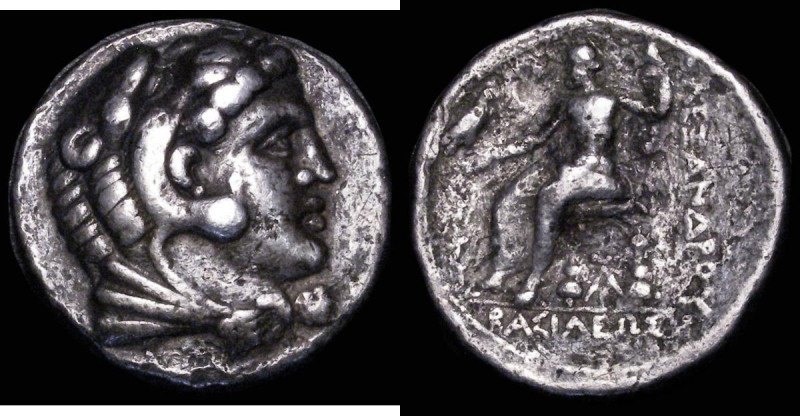 Ancient Greece - Macedonia Alexander III Silver Tetradrachm, Aradus (c.328-320BC...