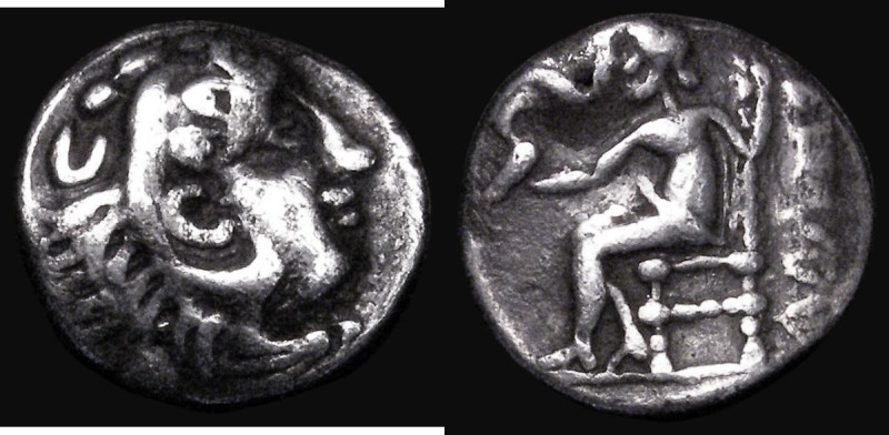 Ancient Greece, Macedonia, Drachm, Alexander the Great (336-323BC) Obverse: Head...