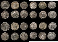 Roman Antoninianus (12) Gallienus (5), Valerian (6), Salonina (1), all different, a mix of different reverse types, Fine to NVF
Estimate: GBP 120 - 1...