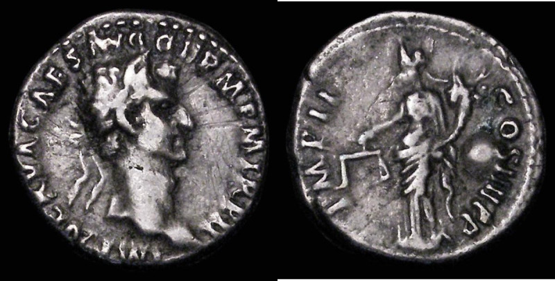 Roman Denarius Nerva (struck 98AD) Obverse: Bare head right &nbsp;IMP NERVA CAES...