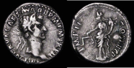 Roman Denarius Nerva (struck 98AD) Obverse: Bare head right &nbsp;IMP NERVA CAES AVG GERM P M TR P II, Reverse: Aequitas, draped, standing left, holdi...