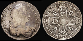 Crown 1676 VICESIMO OCTAVO edge ESC 51, Bull 397 VG cleaned
Estimate: GBP 140 - 160