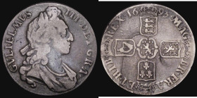 Crown 1695 OCTAVO edge with + stops, ESC 87, Bull 991, VG/Near Fine with a tone line on the reverse
Estimate: GBP 70 - 120