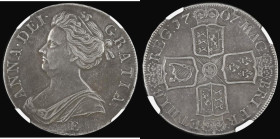 Crown 1707 E, Second Bust, SEXTO edge ESC103 NGC XF40
Estimate: GBP 600 - 900