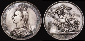 Crown 1887 ESC 296, Bull 2585, EF/About EF and attractively toned
Estimate: GBP 50 - 100