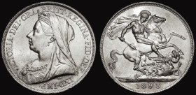 Crown 1893 LVI ESC 303, Bull 2593, Davies 501 dies 1A, NEF and lustrous with some contact marks
Estimate: GBP 150 - 200