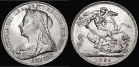 Crown 1899 LXIII ESC 317, Bull 2607, Davies 531 dies 3E, GEF and lustrous with some light contact marks
Estimate: GBP 250 - 300