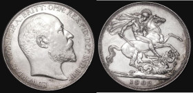 Crown 1902 ESC 361, Bull 3560, EF or very near so with some light contact marks and hairlines
Estimate: GBP 100 - 180