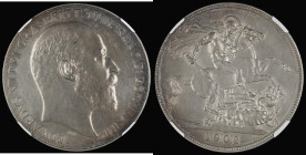Crown 1902 Matt Proof ESC 362, Bull 3560, in an NGC holder and graded PF62 Matte
Estimate: GBP 280 - 350