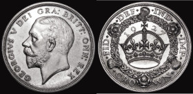 Crown 1927 Proof ESC 367, Bull 3631 UNC the obverse brushed
Estimate: GBP 150 - 200