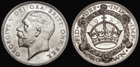 Crown 1927 Proof ESC 367, Bull 3631 UNC/nFDC with some tiny digs in the King's hair
Estimate: GBP 150 - 300