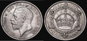 Crown 1928 ESC 368, Bull 3633 GVF with some spots, close examination shows removal has been attempted with some hairlines in these areas
Estimate: GB...