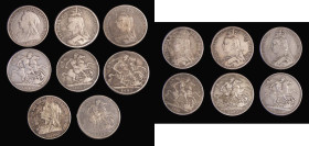 Crowns Victoria (7) 1888, 1889, 1890, 1891, 1892, 1893, 1898 average Fine some with the usual minor edge faults consistent with this grade 
Estimate:...