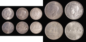 Canada Dollars George VI (5) 1937,38,49,50 and 52 the 1938 VF others AU-Unc
Estimate: GBP 120 - 180