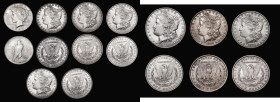 USA Dollars (10) 1880, 1884, 1885, 1891s, 1896, 1897s, 1898, 1900, 1903, 1922 a high grade group generally AU-Unc
Estimate: GBP 220 - 320