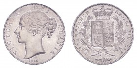 GREAT BRITAIN. Victoria, 1837-1901. Crown 1845, London. 28.28 g. S-3882. Uncirculated.