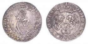 SWEDEN. Gustav II Adolf, 1611-32. 4 Mark 1617, Stockholm. 19.45 g. Ahlstrom 41. Unusually well struck and detailed example with pleasant toning. Very ...