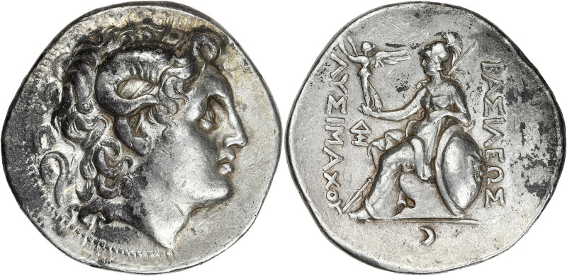 GRÈCE ANTIQUE
Thrace (royaume de), Lysimaque (323-281 av. J.-C.). Tétradrachme N...