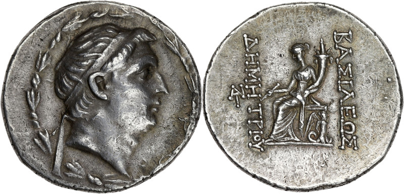 GRÈCE ANTIQUE
Syrie, royaume séleucide, Démétrius Ier (162-150 av. J.-C.). Tétra...
